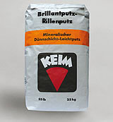 KEIM Brillantputz-Rillenputz (Striated plaster finish) from Lighfast Agent for Keim Isle of Man